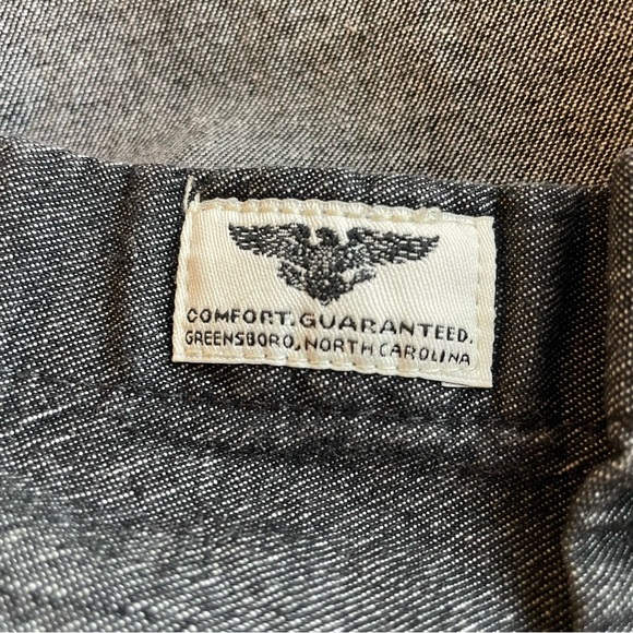 Wrangler flex for comfort women’s charcoal  button down size s/p - Picture 5 of 7